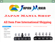 Tablet Screenshot of japanmania-shop.com